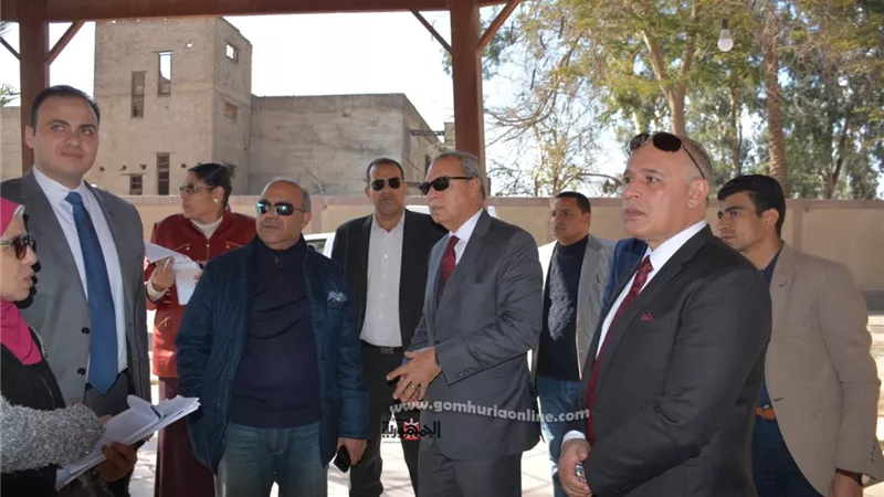 محافظ القليوبية يستقبل رئيس جهاز تنمية التجارة الداخلية