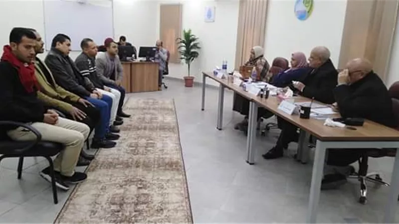 بدء المقابلات الشخصية لوظيفة محصل وقارئ بمياه أسيوط