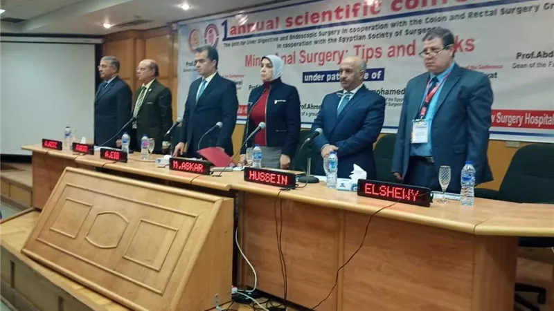 افتتاح أعمال مؤتمر وحدة جراحة الكبد والجهاز الهضمي بطب الزقازيق
