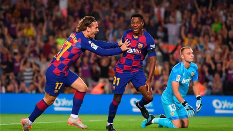 أهداف مباراة برشلونة أمام ايبيزا فى كأس إسبانيا.. فيديو