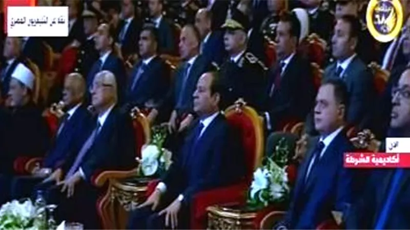 أبطال الداخلية للرئيس السيسى: 