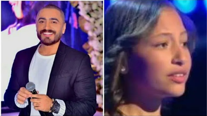 هايدى محمد تشارك تامر حسنى فى حفل الأكاديمية الحديثة