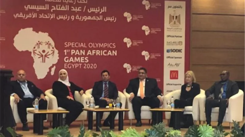 القباج : نسعى لنجاح أول دورة ألعاب إفريقية للأولمبياد الخاص فى مصر
