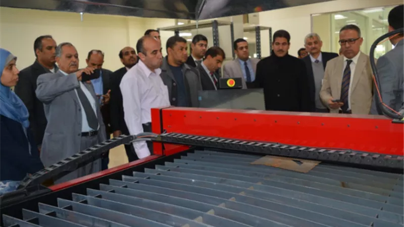 وفد من جامعة الأزهر يزور المنطقة التكنولوجية لواحات السيليكون بمدينة أسيوط الجديدة