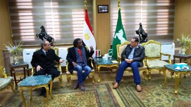 محافظ الشرقية يستقبل رئيس الهيئة العامة لقصور الثقافة