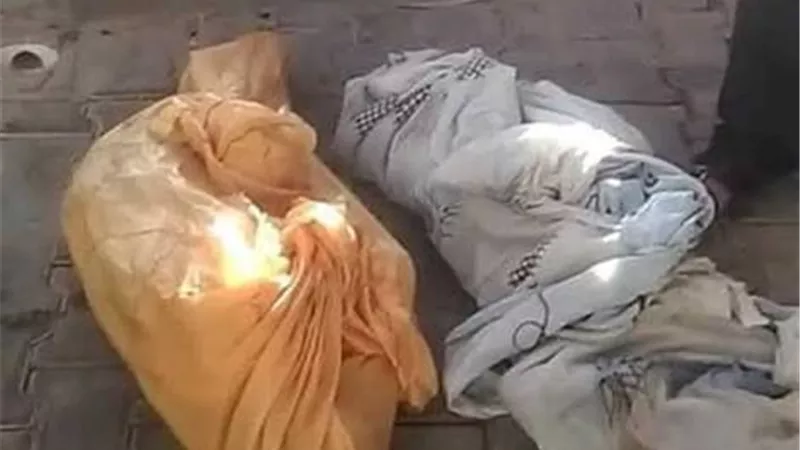 مصرع طفلتين وإصابة أمهما سقطوا من الدور الرابع ببنها في ظروف غامضة