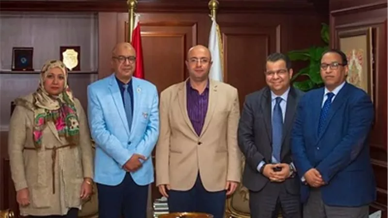 تطوير المركز الاقليمى لخدمات الدم ببنى سويف