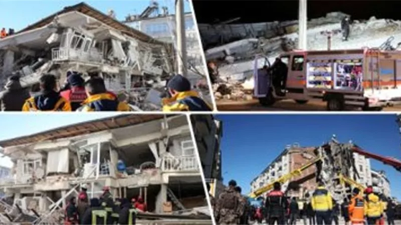 انتشال العشرات من تحت الأنقاض فى تركيا وارتفاع عدد قتلى الزلزال لـ35 شخصا