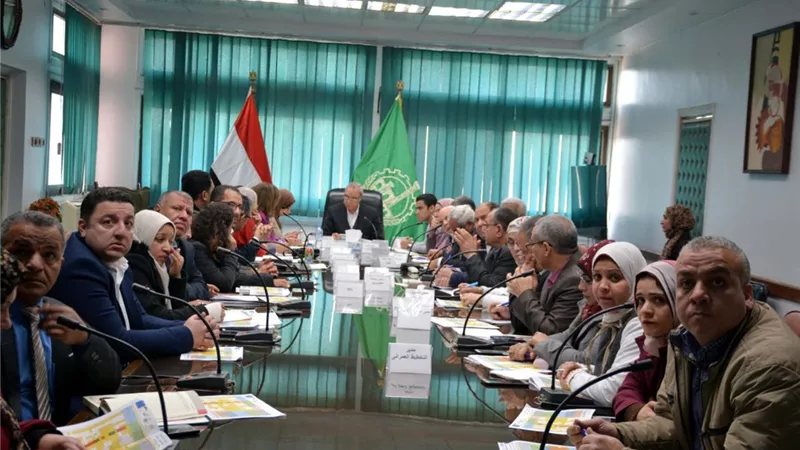 الهجان ووفد الوكالة الألمانية بحثا تطوير شبرا الخيمة والخصوص وقليوب