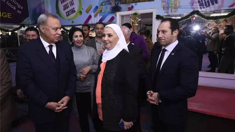 القباج تتفقد مؤسسة الرعاية الاجتماعية للبنين ببنها