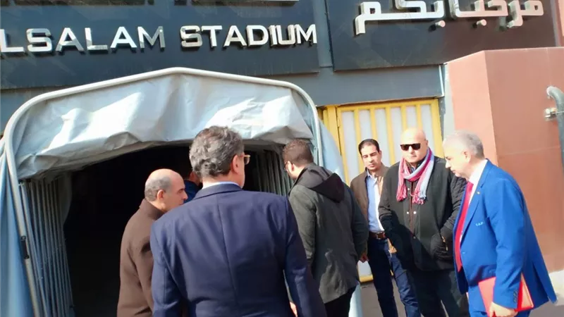 انتهاء الاستعدادات الأمنية للقاء الأهلي والنجم الساحلي التونسي باستاد السلام