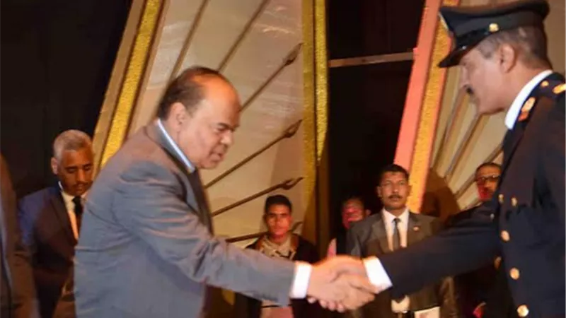 محافظ الأقصر يشهد إحتفال مديرية أمن الأقصر بعيد الشرطة
