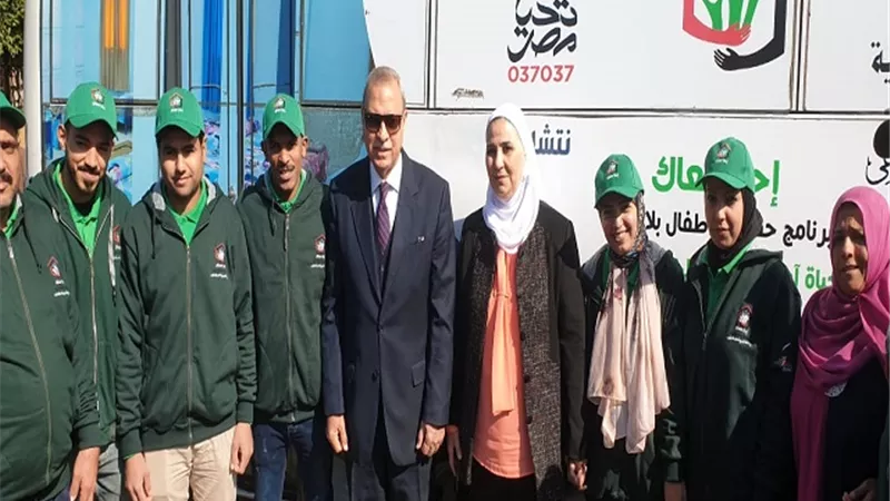وزيرة التضامن: نعمل علي تحسين الخدمات وتركيب أسانسير لخدمة ذوي الإحتياجات