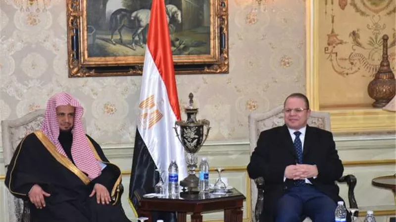 النائب العام يستقبل نظيره السعودي ووفد المملكة