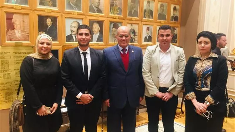 محاكاة المجلس المحلى لشباب المصريين الأحرار بالسويس داخل مجلس النواب