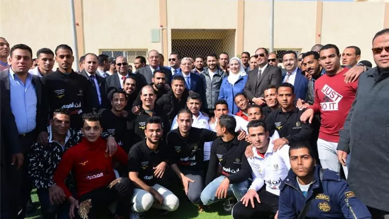 بالصور.. نيفين القباج تشهد تخريج أول 100 متعافى من تعاطى المخدرات بالمنيا