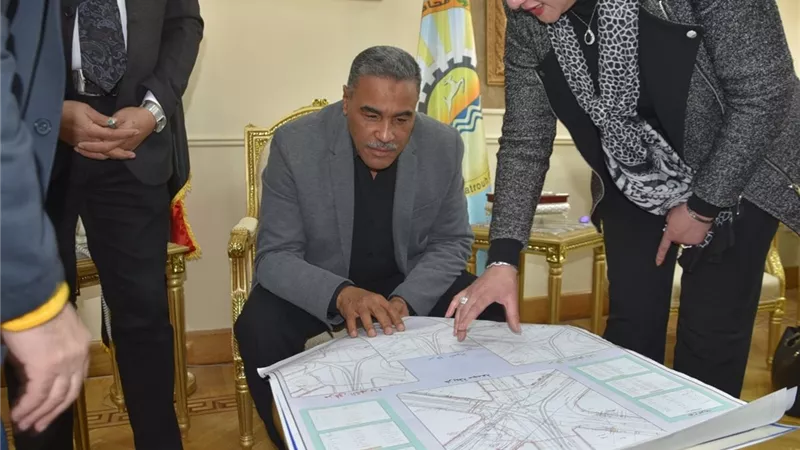 التعاون مع محافظة القاهرة فى التدريب على مسح و تسجيل شبكات المرافق
