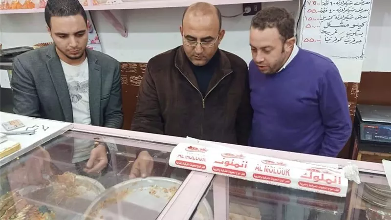 ضبط ٧٥٠ عبوة أغذية مختلقة منتهية الصلاحية وإعدام ٥٦٥ كيلو أغذية بطور سيناء