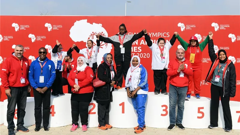 الجزائر تتصدر منافسات المجموعة الرابعة في البوتشى بالألعاب الافريقية للأولمبياد الخاص