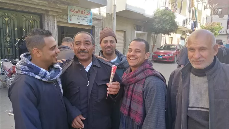 أمانة مستقبل وطن بنجع حمادى تهنئ رجال الشرطة بعيدهم الـ 68