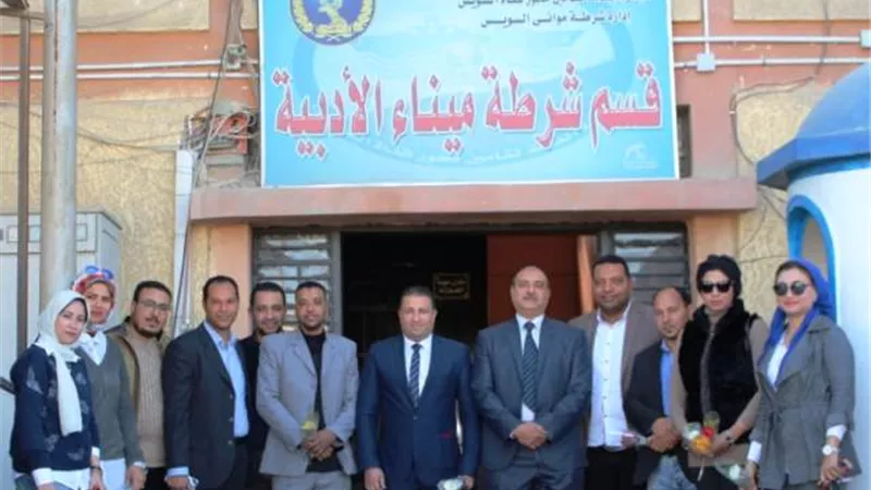 بتروتريد تحتفل بعيد الشرطة داخل موانئ السويس.. بالصور