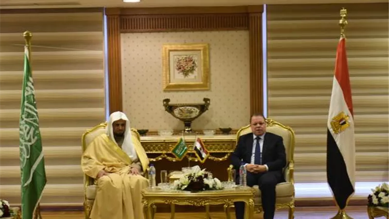 النائب العام يناقش مع نظيره السعودي التعاون المشترك
