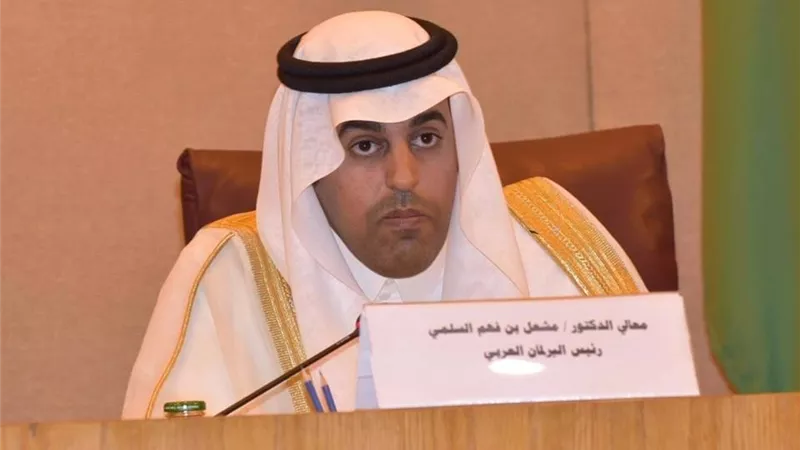 رئيس البرلمان العربي يُدين الهجوم الإرهابي الذي استهدف وزارة الخارجية الليبية في طرابلس