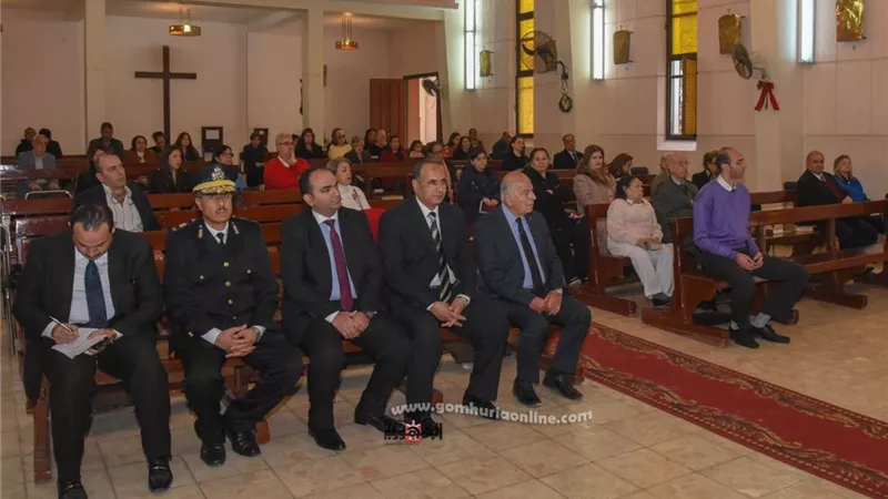 نائب المحافظ يشارك احتفال الطائفة المارونية بعيد الميلاد المجيد
