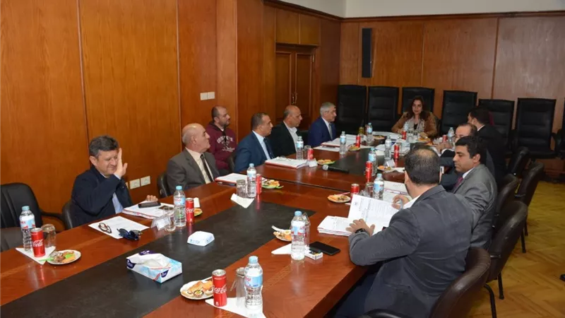 محافظ دمياط تترأس إجتماع مجلس إدارة المنطقة الحرة