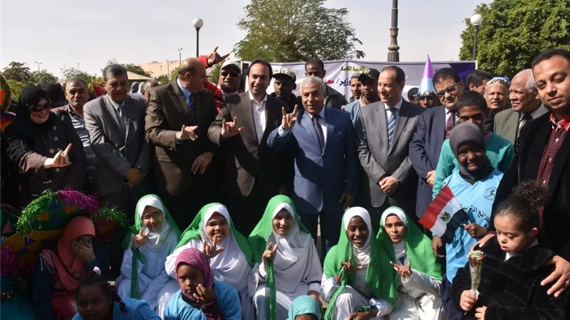 إنطلاق فعاليات الإحتفال باليوم العالمى للمعاق فى اسوان