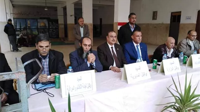 اجتماع مهم لقيادات كنترول القليوبية قبل بدء امتحانات الاعدادية