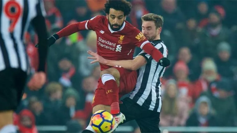 ليفربول يتقدم بهدف نظيف أمام نيوكاسل بالشوط الأول