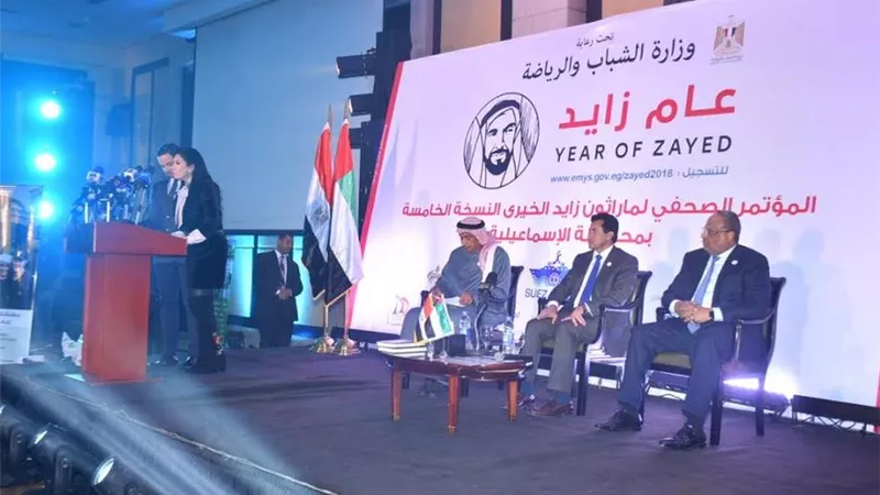 الفريق الكعبى: فكرة الماراثون بدأت فى2005 بأيادى الشيخ محمد بن زايد لدعم مرضى السرطان بالصعيد