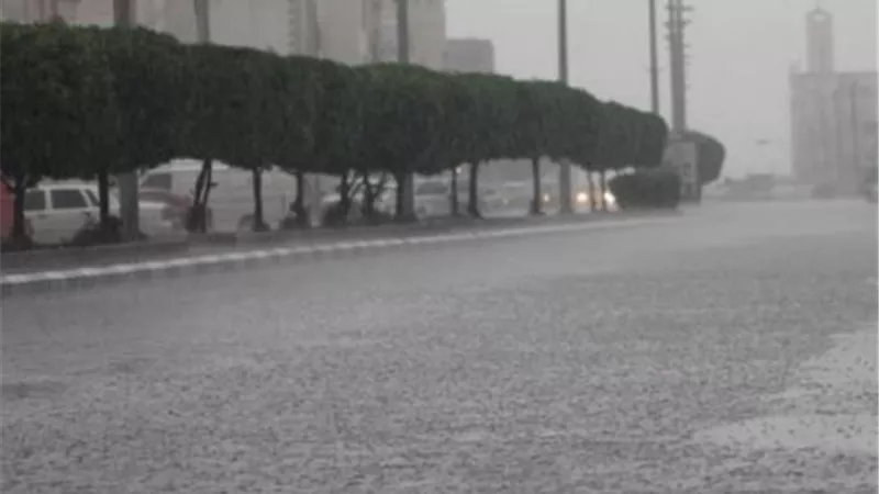 هطول أمطار غزيره على مدن وقرى البحيرة