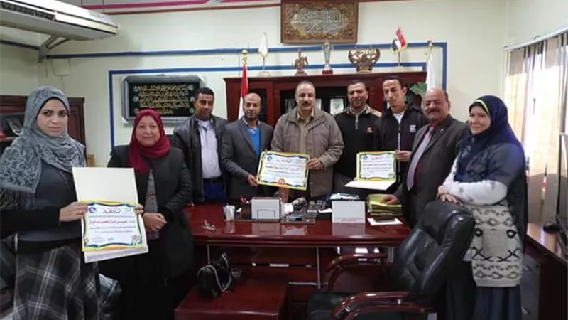 درع التميز في الألعاب السيكولوجية لتعليم بنى سويف