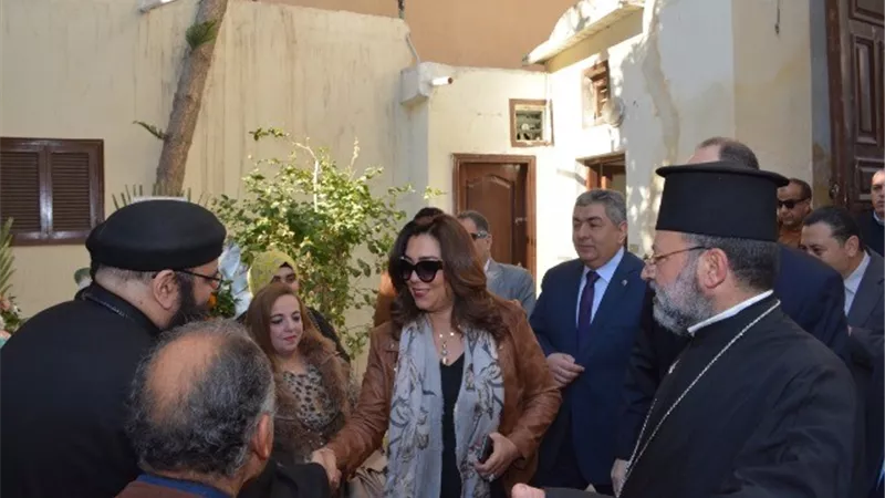 محافظ دمياط تشهد الاحتفال بعيد الميلاد المجيد بكنيسة الروم الأرثوذكس
