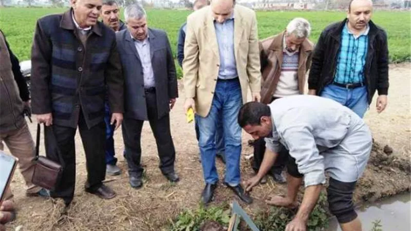 يوم تدريبى عن ترشيد إستخدام المياه بالأنشطة الزراعية فى الزقازيق