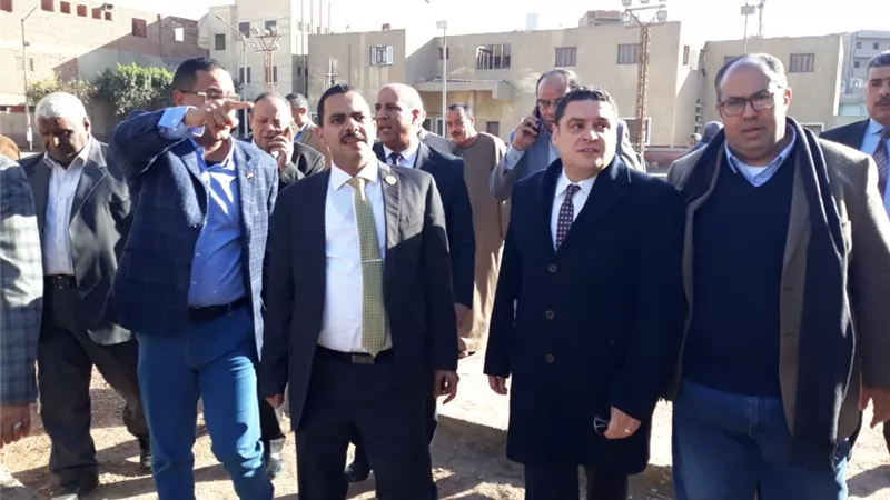لجنة الشباب تتفقد المنشآت الرياضيه ببنى سويف