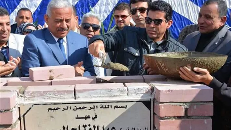 صبحى: بيت شباب السويس سيمثل قيمة مضافة للمنشآت الشبابية والرياضية