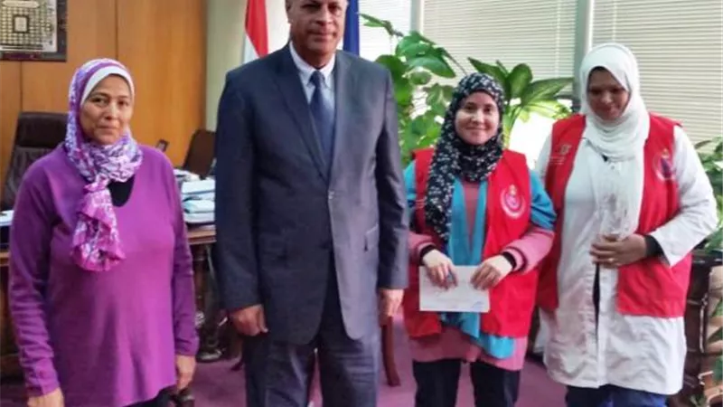 رئيس الهيئة المصرية العامة للبترول يجرى تحليل فيروس سى