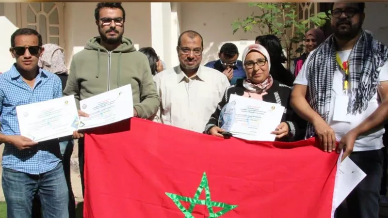 وزارة الشباب تكرم المشاركين بالمنتدي العربي الافريقي