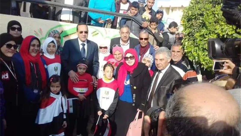 تبنى مواهب ذوى الاعاقه بشمال سيناء