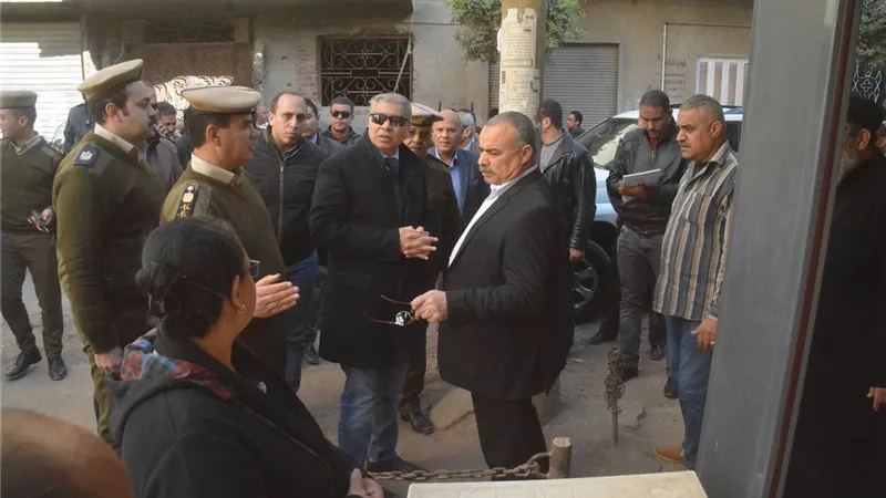 جولة لمحافظ المنيا ومدير الامن على كنائس المحافظة
