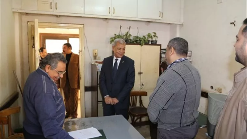 محافظ المنوفية يهنئ الموظفين بالعام الميلادي المجيد