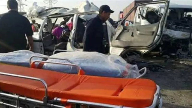 دماء على الاسفلت.. مصرع 3 وإصابة 10 فى حوادث متفرقة برأس السنة