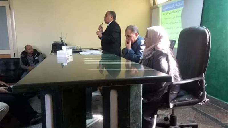 اقامة دورة تثقيفية لاطباء التأمين الصحى فى السلامة والصحة المهنية