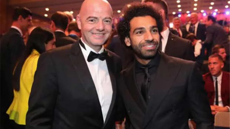 رئيس الاتحاد الدولى يتغزل فى محمد صلاح