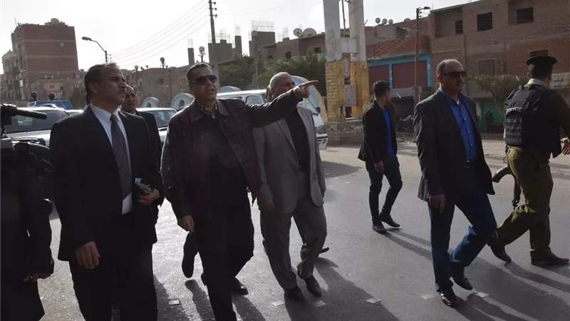 محافظ بنى سويف: إزالة الإشغالات على كورنيش ترعة الإبراهيمية