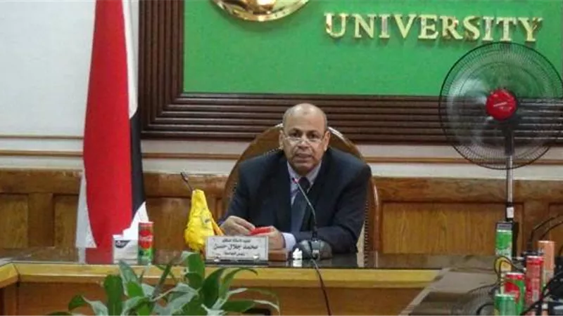 عميدان جديدان لــالتربية والتمريض بجامعة المنيا