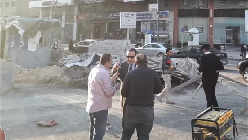 قنصوه يتفقد أعمال تطوير ميدان علي بن أبي طالب بمنطقة سموحة